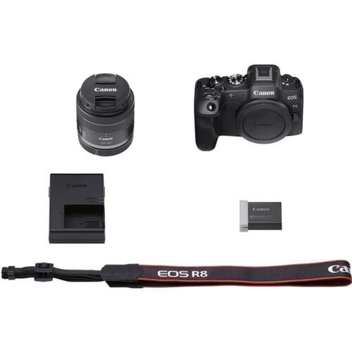 Canon EOS R8 Mirrorless Camera with RF 24-50mm f/4...