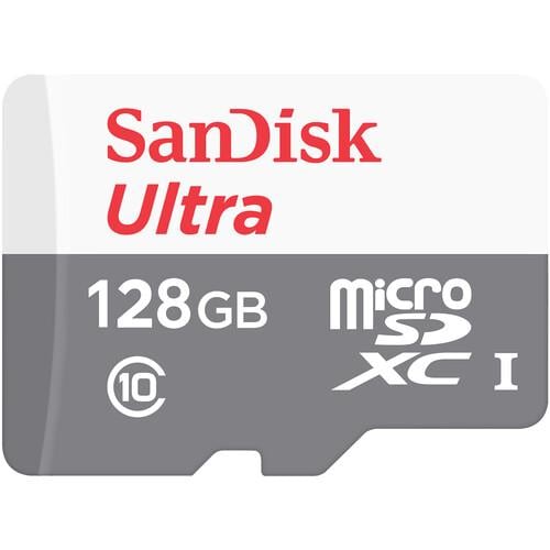 SanDisk 128GB 100MB/s Ultra UHS-I microSDXC Memory...