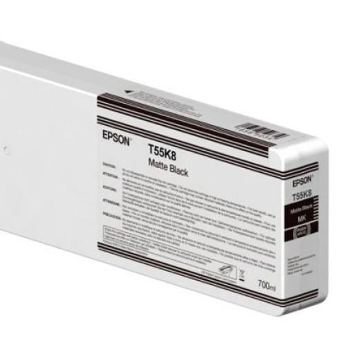 Epson T55K8 Ultra Chrome HD Matte Black Ink Cartri...