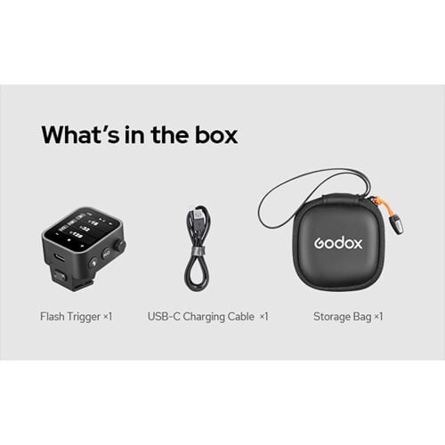Godox X3 C Touchscreen TTL Wireless Flash Trigger...
