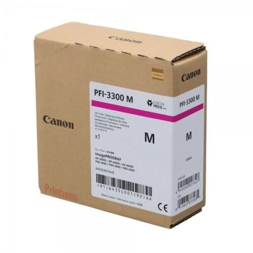 Canon PFI-3300M Magenta Ink 330ml) PRO-2600/PRO-46...