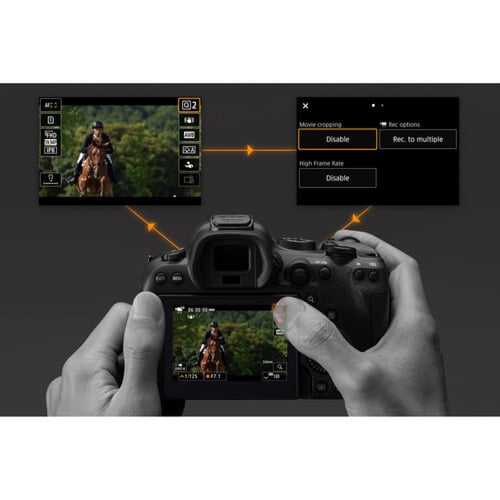 Canon EOS R6 Mark II Mirrorless Camera with 24-105...