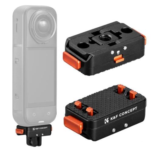 K&F Concept 1Pcs Magnetic Quick Release Adapter Mount Compatible with Insta360