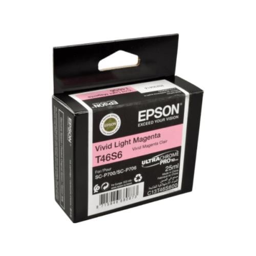 Epson T46S6 Vivid Light Magenta Ink Cartridge for...