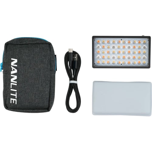 Nanlite Litolite 5C RGBWW LED pocket light with bu...