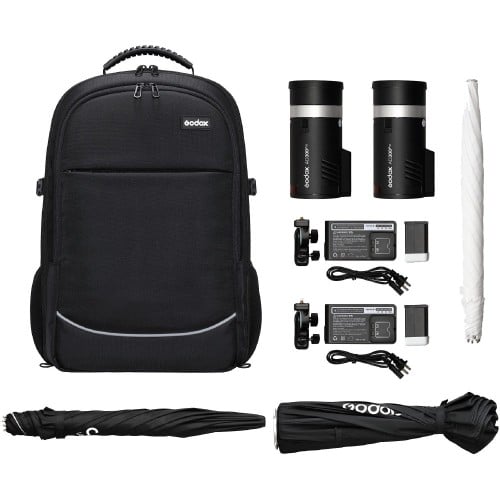 Godox AD300Pro II Dual Flashes Backpack Kit