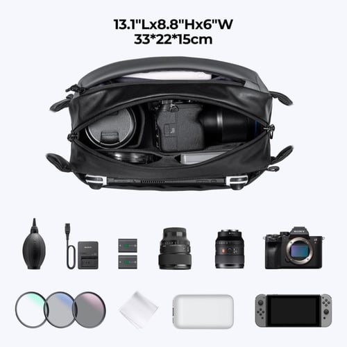 K&F Concept Alpha Camera Sling Bag 10L Photography...
