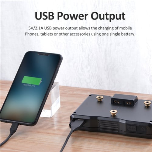 KingMa AN-95W High Load Gold Mount Li-ion Battery,...