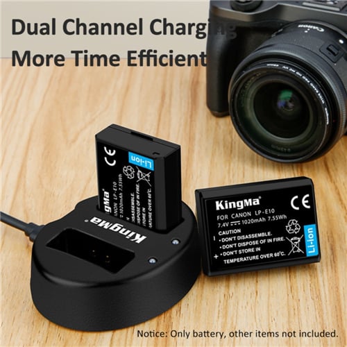 KingMa LP-E10 battery for Canon EOS