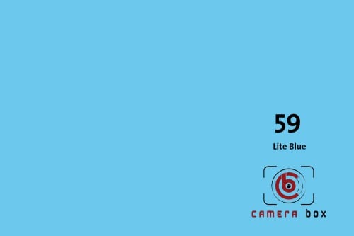 CameraBox #59 Seamless Background Paper (Lite Blue...