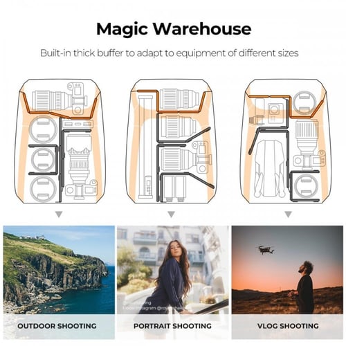 K&F Concept Alpha Backpack 25L for Nature Photogra...