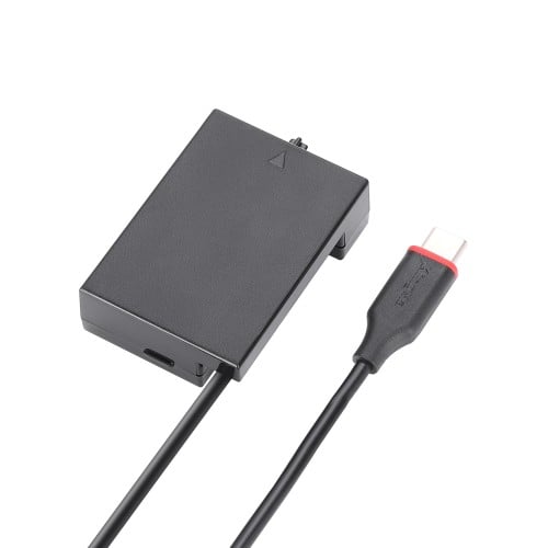 KingMa Portable LP-E8 Dummy Battery USB-C to LP-E8...
