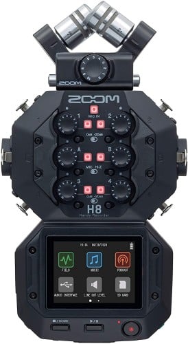 Zoom H8 8-Input / 12-Track Portable Handy Recorder...