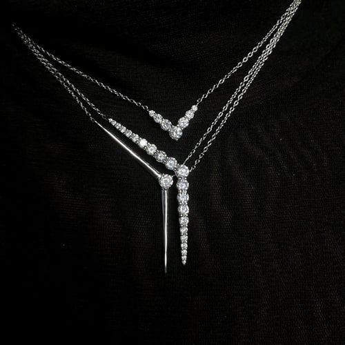 Nu B Necklace - Silver