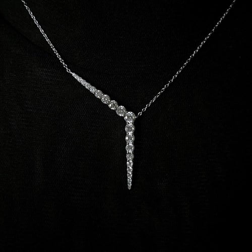 Nu C Necklace - Silver