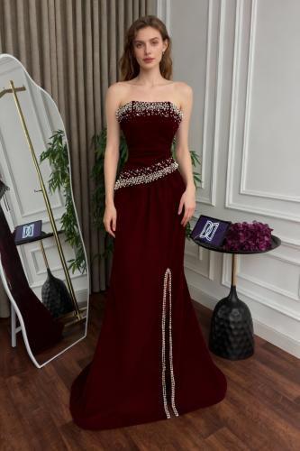 فستان نسائي سهره تطريز راقي للمناسبات Dior