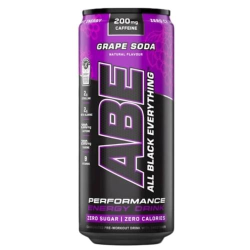 مشروب طاقه ABE بنكهة صودا العنب 330ml