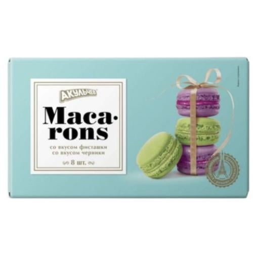 اكولتشيف ماكرون بنكهة الفستق والتوت 96غ