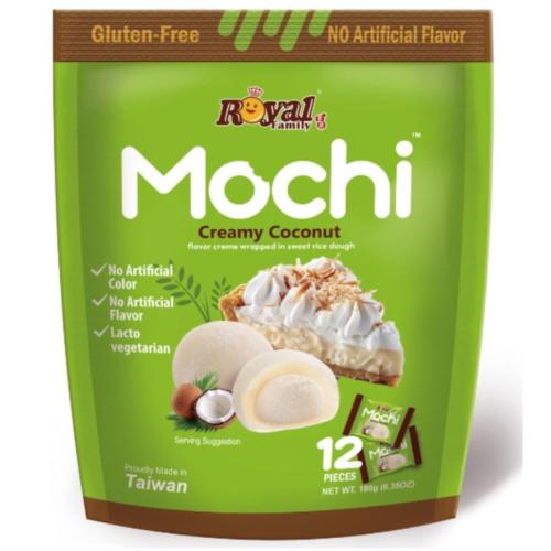 قطع الموتشي بحشوة كريمة جوز الهند 120g