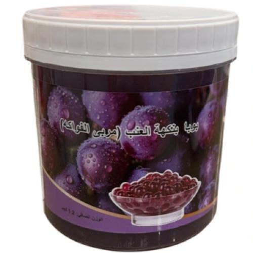 حبوب البوبا بنكهة العنب 1.2kg