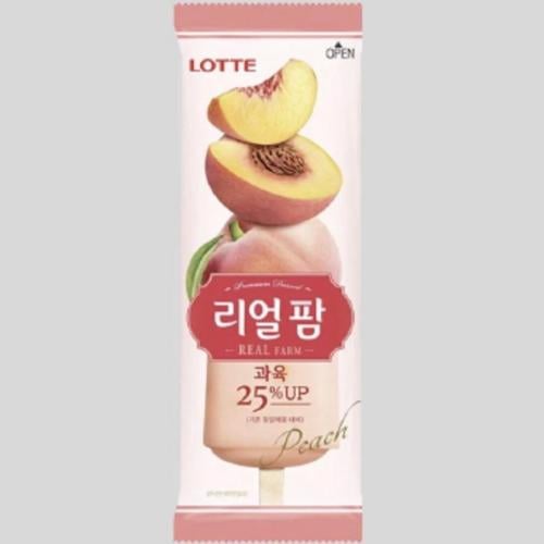 ايسكريم بالخوخ