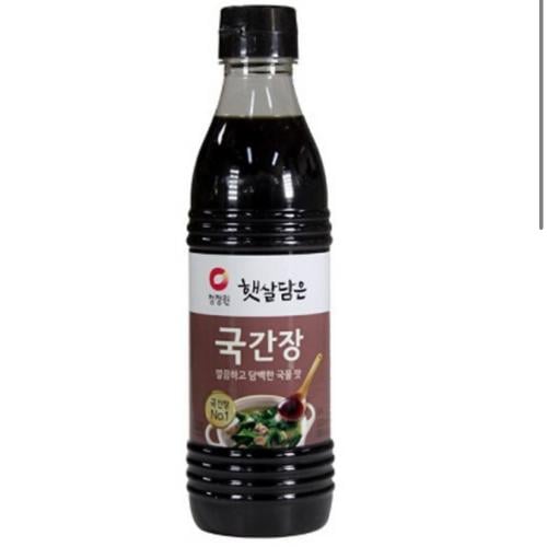 Daesang soy sauce for soup 500ml