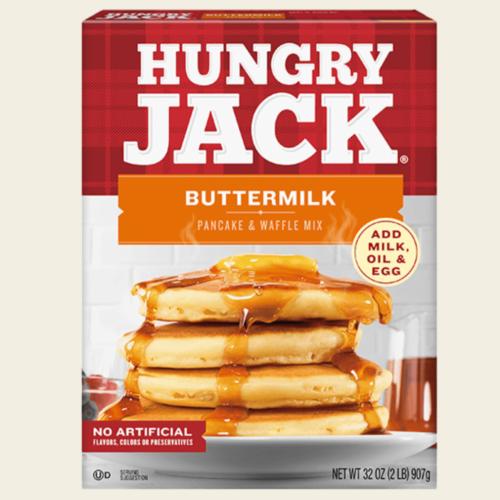 مزيج البانكيك والوافل بزبدة الحليب 907g