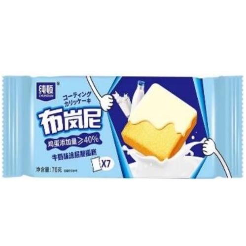 كريسبي كيك مغطى بكريمة الحليب 70g