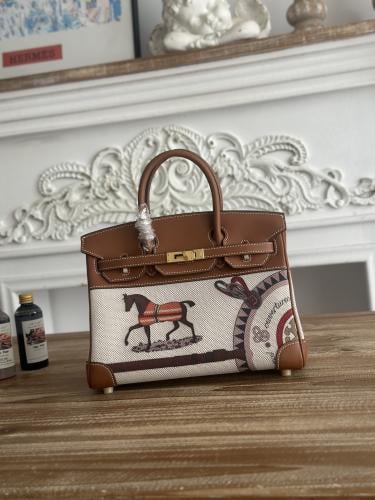 Hermes Birkin Bag (Gold & Silver Hardware Edition)