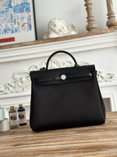 Hermes Herbag Zip 31 (Printed & Patterned Canvas Edition)