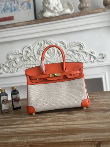 Hermes Birkin Bag (Gold & Silver Hardware Edition)