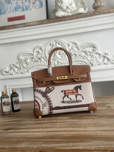 Hermes Birkin Bag (Gold & Silver Hardware Edition)