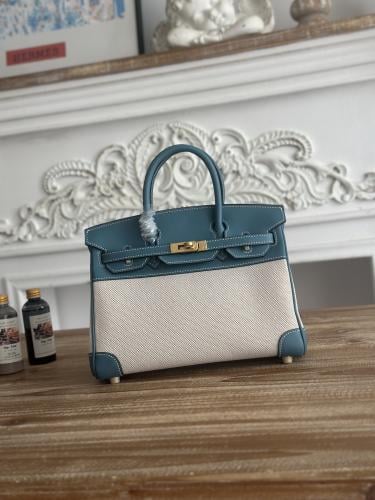 Hermes Birkin Bag (Gold & Silver Hardware Edition)