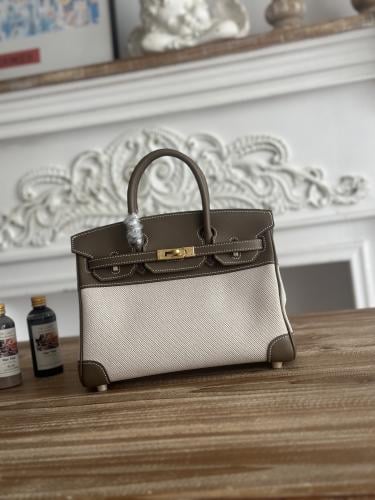 Hermes Birkin Bag (Gold & Silver Hardware Edition)