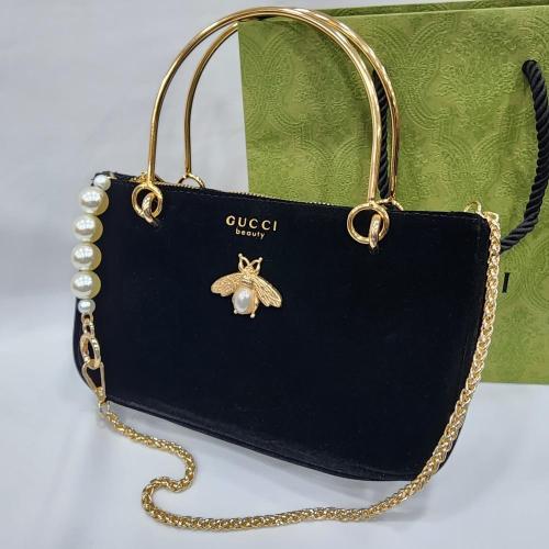 شنطة قوتشي لون اسود VIP - GHW