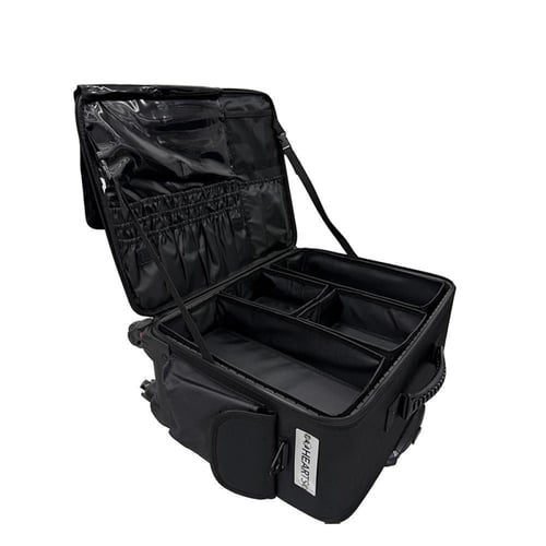 هارتس شنطة مكياج لتنظيم احترافية بعزل داخلي وتقسيم...