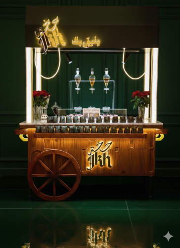 عربة جخة الذهبية