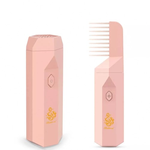 مبخرة الشعر الالكترونية مزودة بمشط مخصص لتبخير الش...