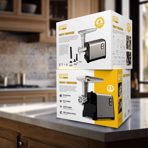 مفرمة لحم كهربائية DENX DX3218 بقوة 1200W وملحقات...