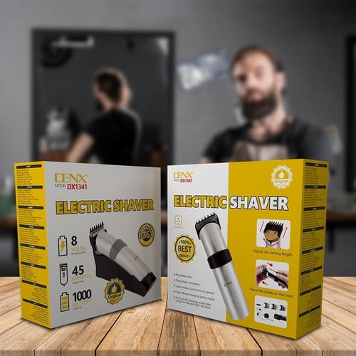 ماكينة الحلاقة الكهربائية DENX DX1341 مع بطارية بق...