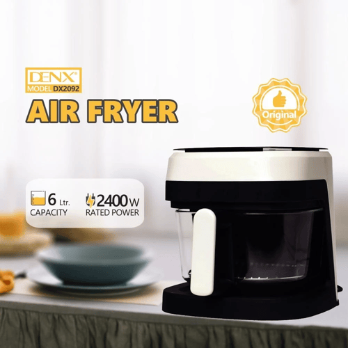 المقلاة الهوائية DENX DX2092 بقوة 2400 واط وسعة 6...