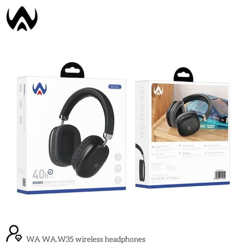 سماعة هيدفون لا سلكية مزودة بنظام عزل الضوضاء من د...