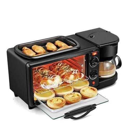ساتشي ماكينة تحضير الافطار 3 في 1 متعددة الوظائف،...