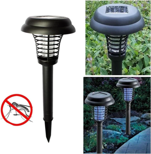 مصباح LED خارجي يعمل بالطاقة الشمسية بارتفاع 41 سم...
