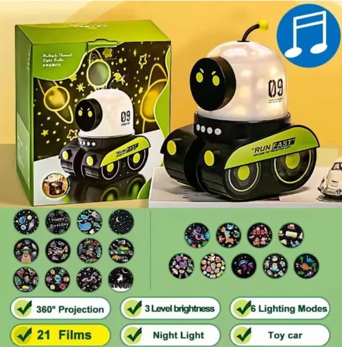 مصباح الروبوت الليلي للأطفال - خلي نوم أطفالك مليا...