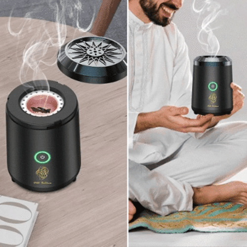 مبخرة البخور الكهربائية المحمولة BK-18 ، قابلة للش...