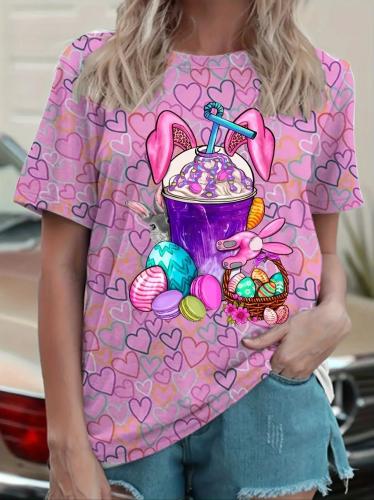 تي شيرت بأكمام قصيرة للنساء