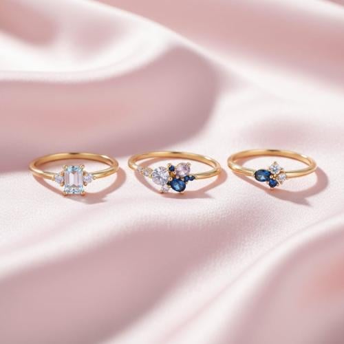 خواتم الزركون الثلاثية