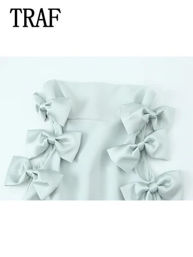 فستان TRAF نسائي ثلاثي الأبعاد