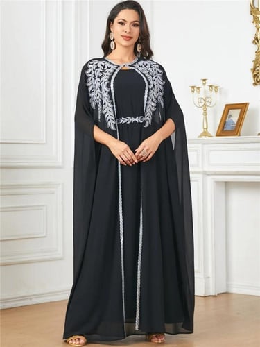 فستان سهرة مطرز